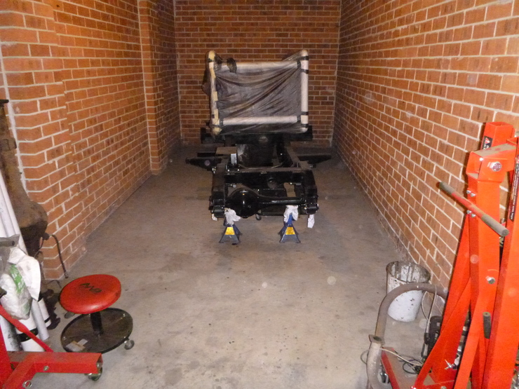 Cleaned-up garage