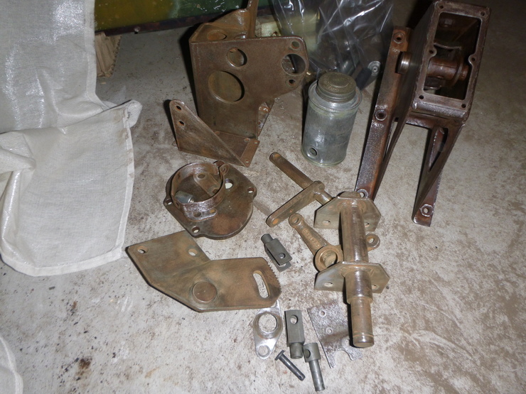 Sanded brake components