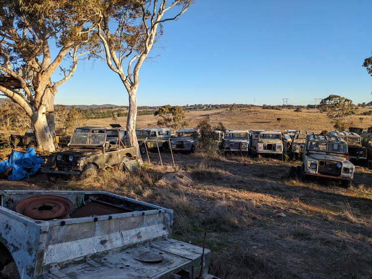 Even more old Land Rovers